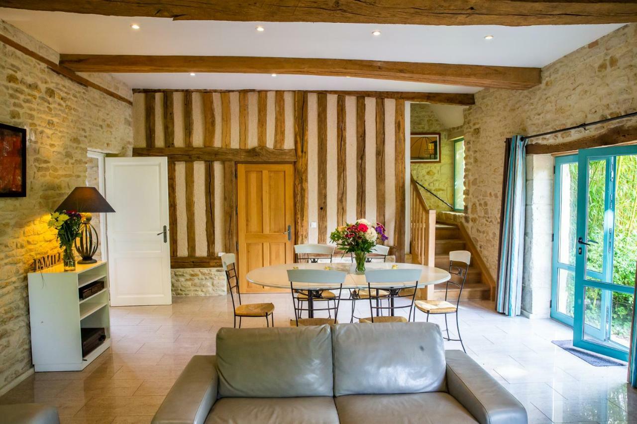 La Ferme De L'Oudon & Spa Berville  Esterno foto